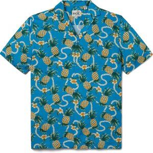Reyn Spooner Pining For You Men's Camp Shirt Blue Moon